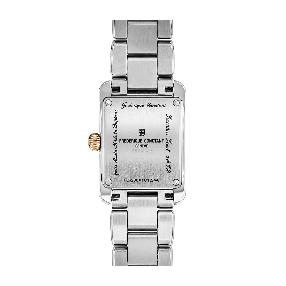 Frederique Constant Classics Carrée Ladies Watch FC-200MC12B 3