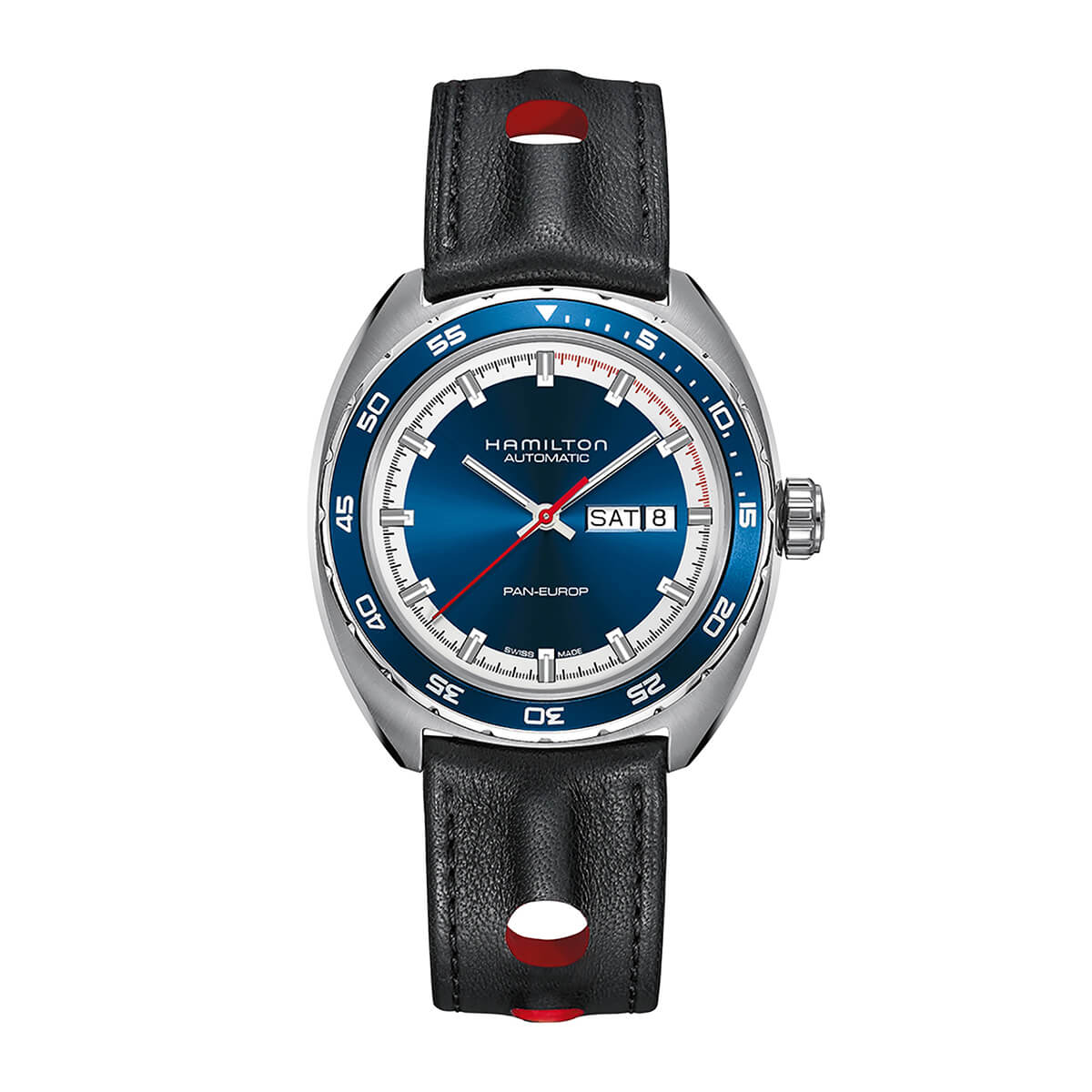 Hamilton American Classic Pan Europ Day Date Auto Watch H35405741