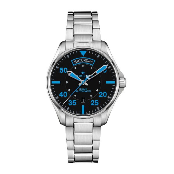 Hamilton Khaki Aviation Pilot Day Date Air Zermatt Auto Watch H64625131