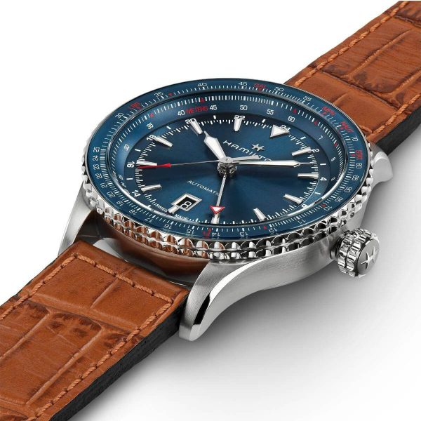 Hamilton Khaki Aviation Converter Auto GMT Watch H76715540 2