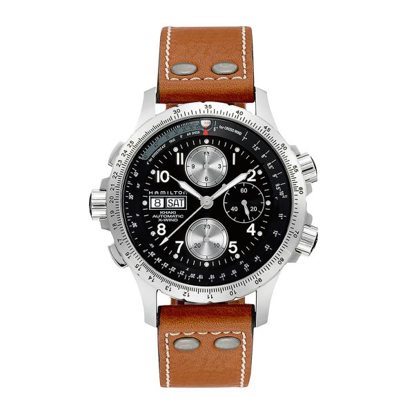 Hamilton Khaki Aviation X-Wind Auto Chrono Watch H77616533