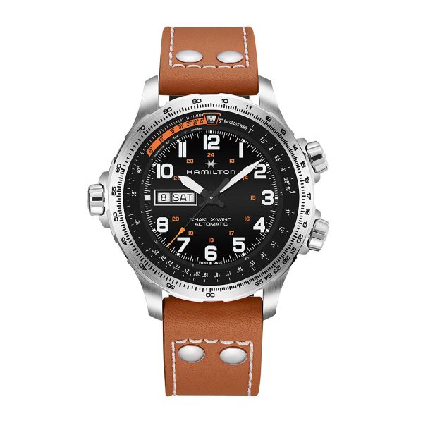 Hamilton Khaki Aviation X-Wind Day Date Auto Watch H77755533