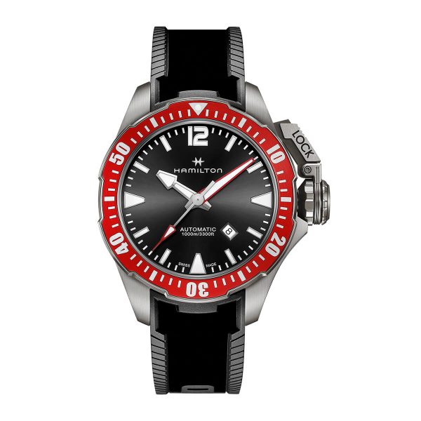 Hamilton Khaki Navy Frogman Titanium Auto Watch H77805335