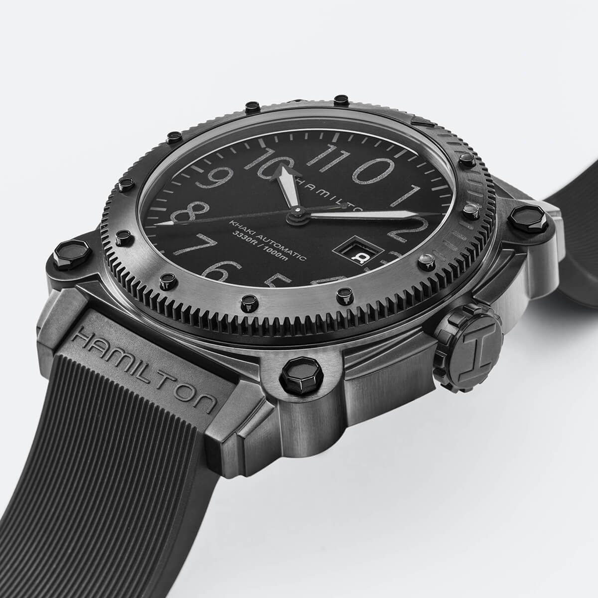 Hamilton Khaki Navy BeLOWZERO 1000m Auto Watch H78585333 2