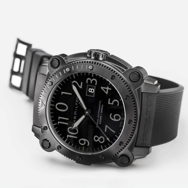 Hamilton Khaki Navy BeLOWZERO 1000m Auto Watch H78585333 3