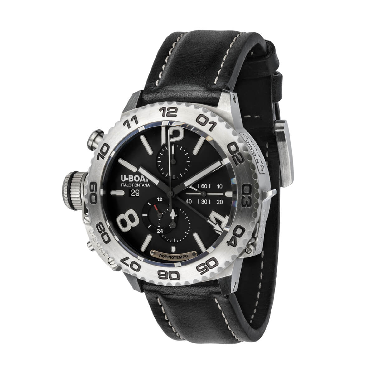 U-Boat Dual Time Doppiotempo Chrono SS 9016