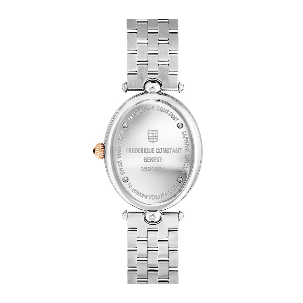 Frederique Constant Classics Art Déco Oval Watch FC-200MPW2V2B 3