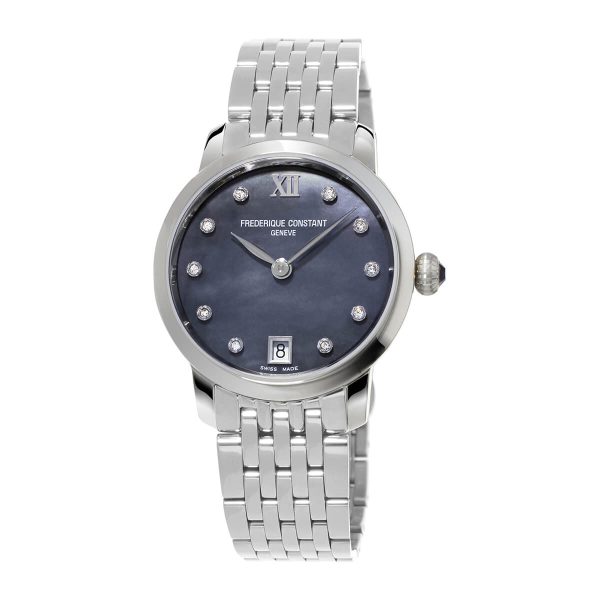 Frederique Constant Slimline Ladies Watch FC-220MPBD1S26B