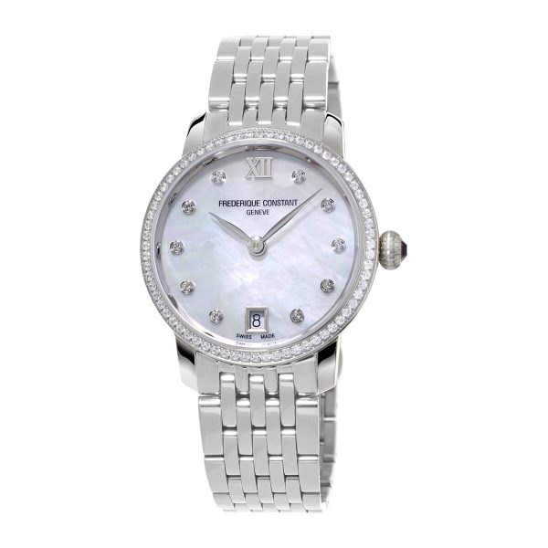 Frederique Constant Slimline Ladies Watch FC-220MPWD1SD26B