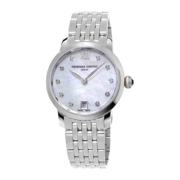 Frederique Constant Slimline Ladies Watch FC-220MPWD1S26B