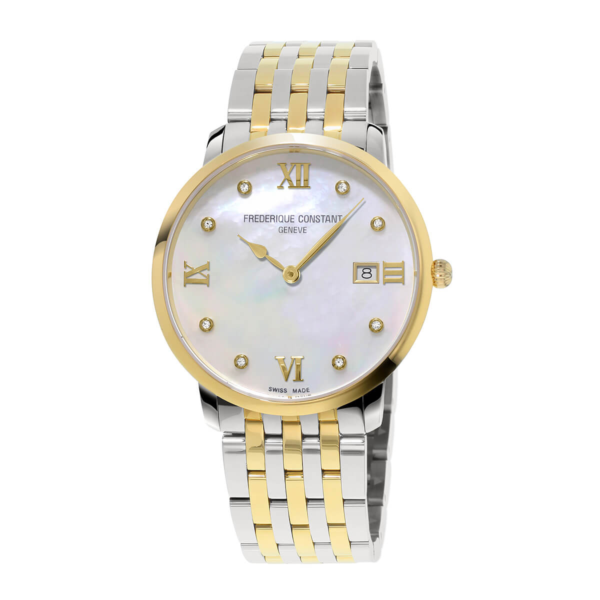 Frederique Constant Slimline Ladies Watch FC-220MPWD3S3B