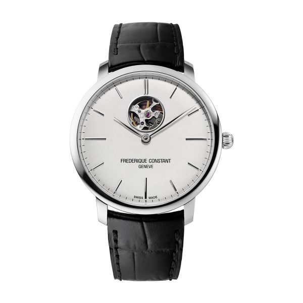 Frederique Constant Slimline Heart Beat Automatic Watch FC-312S4S6