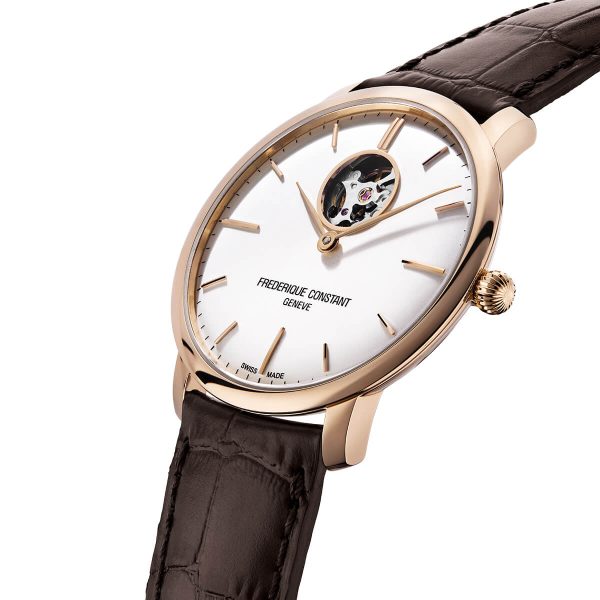 Frederique Constant Slimline Heart Beat Automatic Watch FC-312V4S4 3