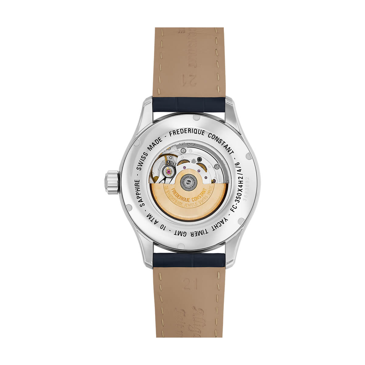 Frederique Constant Yacht Timer GMT Watch FC-350NT4H6 3