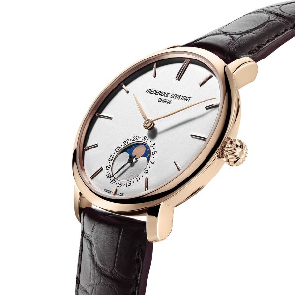 Frederique Constant Manufacture Slimline Moonphase Watch FC-705V4S4 3