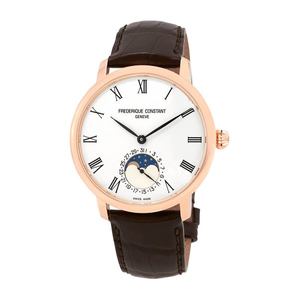 Frederique Constant Manufacture Slimline Moonphase Watch FC-705WR4S4