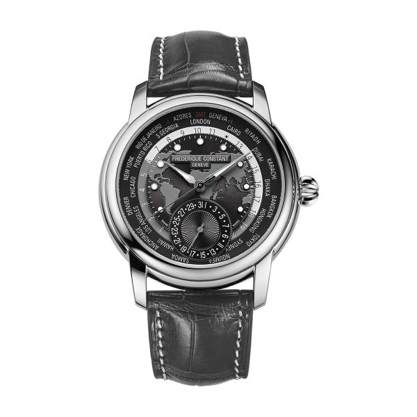Frederique Constant Manufacture Classic Worldtimer Watch FC-718DGWM4H6