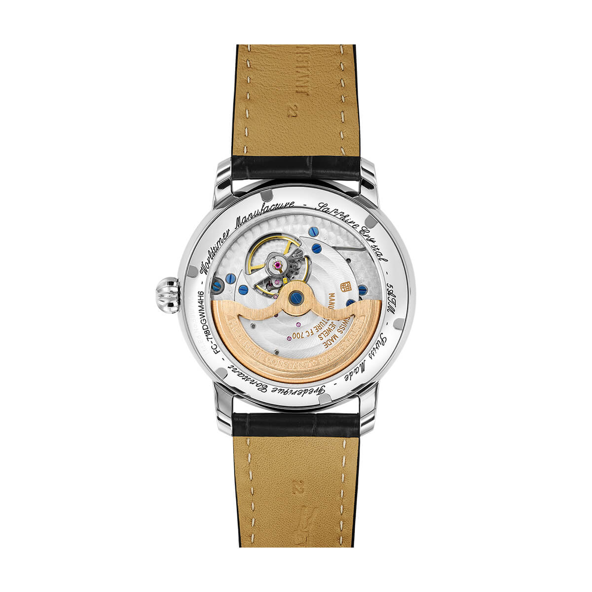 Frederique Constant Manufacture Classic Worldtimer Watch FC-718DGWM4H6 2