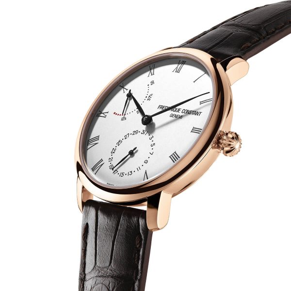Frederique Constant Manufacture Slimline Power Reserve Watch FC-723WR3S4 3