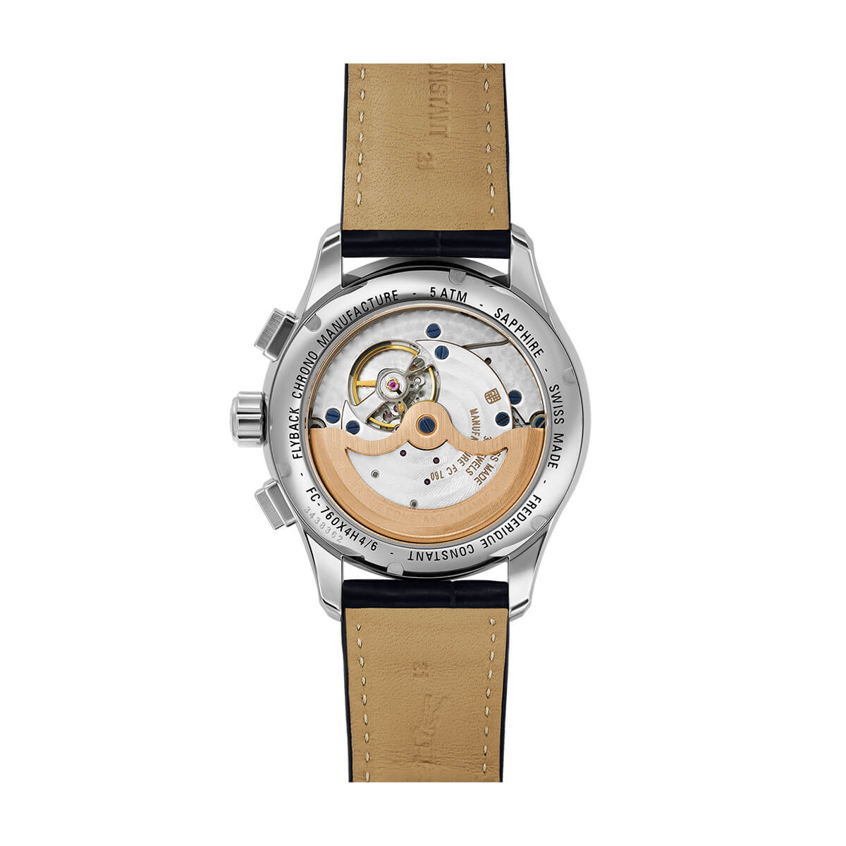 Frederique Constant Manufacture Flyback Chronograph Watch FC-760N4H6 2