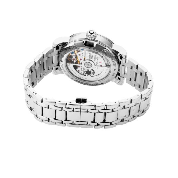 Montblanc Nicolas Rieussec Chronograph Open Home Time Watch 107068 5