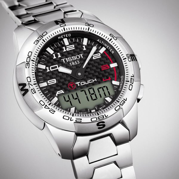 Tissot T-Touch II Titanium Watch T047.420.44.207.00 c