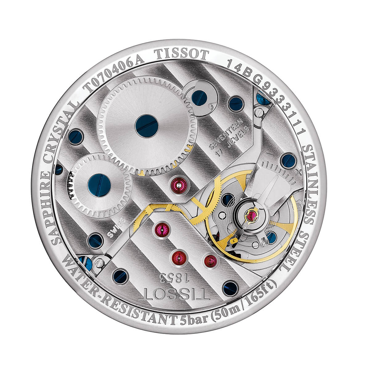 Tissot T-Complication Mechanical COSC Watch T070.406.16.057.00 3