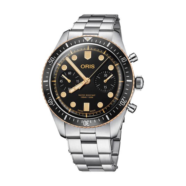 Oris Divers Sixty-Five Chronograph Watch 01 771 7744 4354-07 8 21 18
