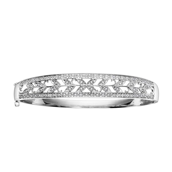Diamond Bracelet in 10kt White Gold BBR738W/50-10