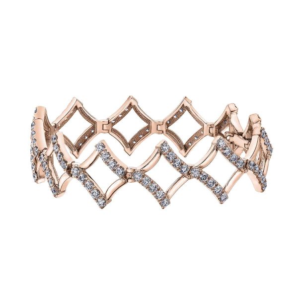 Diamond Tennis Bracelet in 10kt Rose Gold BBR853RG/500-10