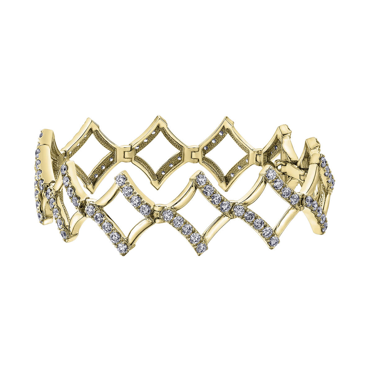 Diamond Tennis Bracelet in 10kt Yellow Gold BBR853/500-10