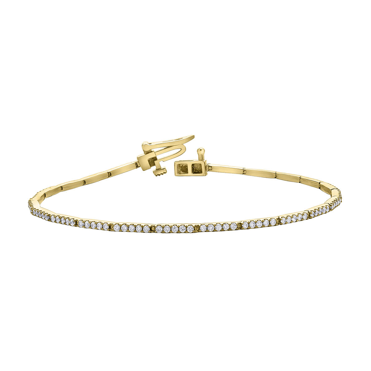 BBR916YG Diamond Tennis Bracelet in 10kt Yellow Gold BBR916/100-10