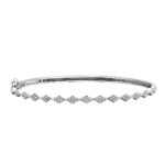 Diamond Bracelet in 10kt White Gold BBR978W/50-10