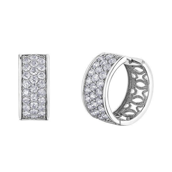 Diamond Earrings in 10kt White Gold EE2511W/400-10