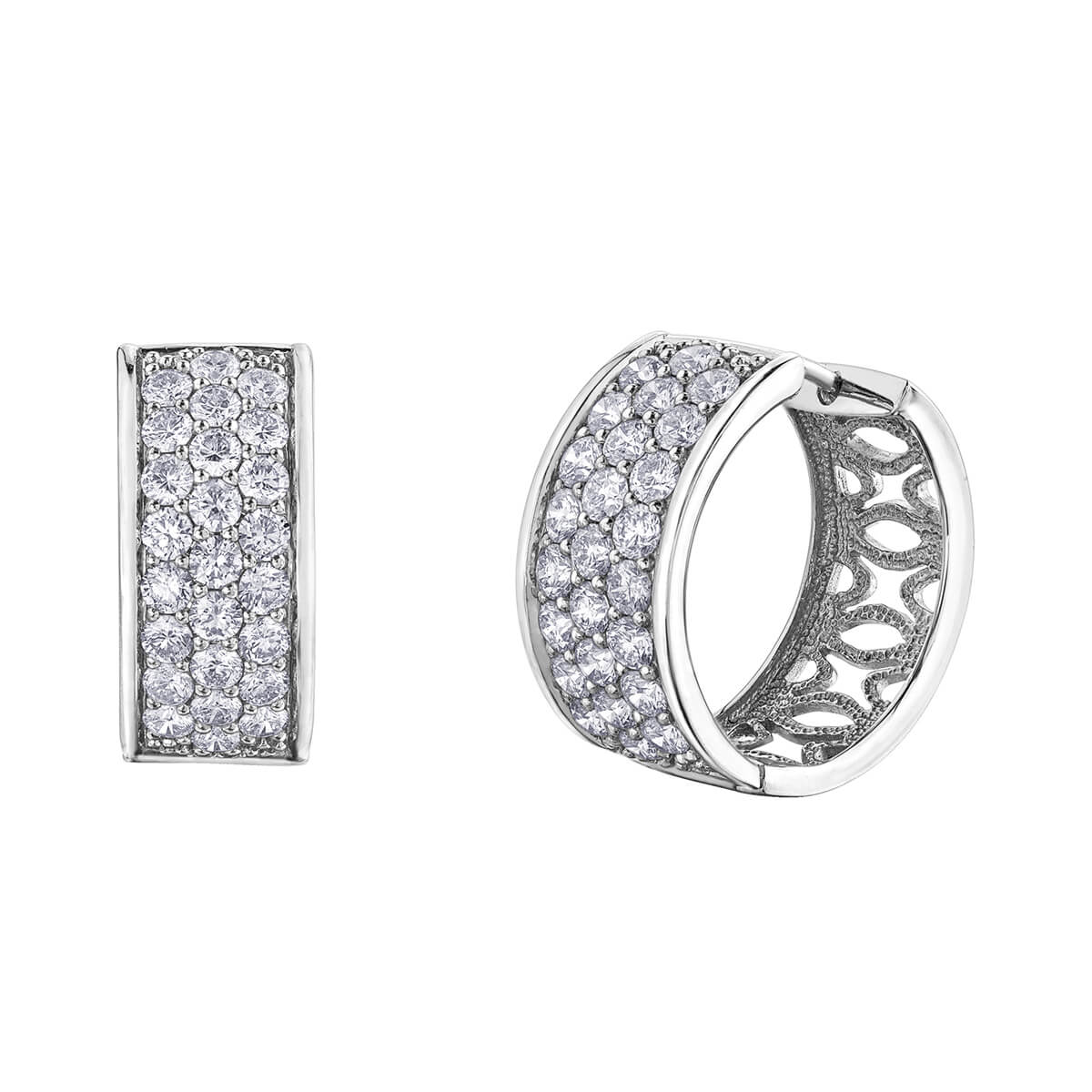 Diamond Earrings in 10kt White Gold EE2511W/400-10