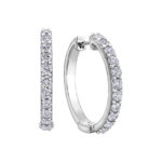 DIAMOND EARRINGS IN 10KT WHITE GOLD EE2985W/150-10