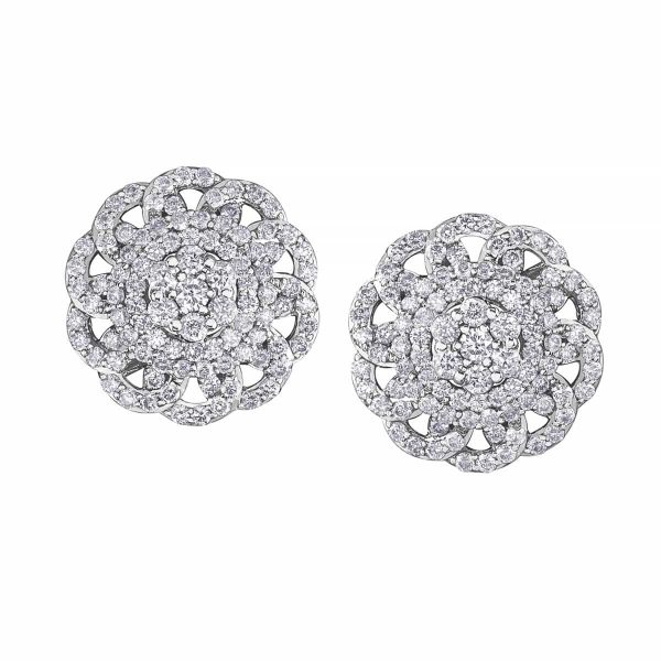 Diamond Earrings in 10kt White Gold EE4150W/100-10