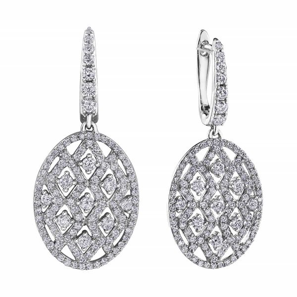 Diamond Earrings in 10kt White Gold EE4151W/150-10