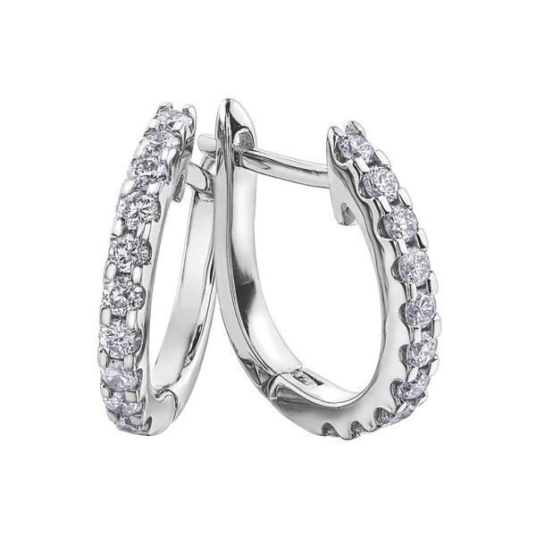 Diamond Earrings in 10kt White Gold EE4235W/25-10
