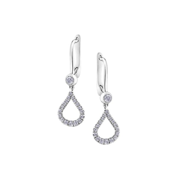 Diamond Earrings in 10kt White Gold EE4298W/50-10