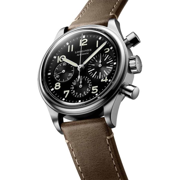 The Longines Avigation BigEye Watch L2.816.4.53.2 3