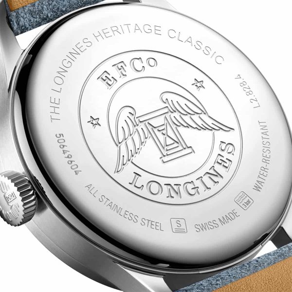 The Longines Heritage Classic Watch L2.828.4.73.2 4