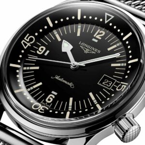 The Longines Legend Diver Watch L3.774.4.50.6 3