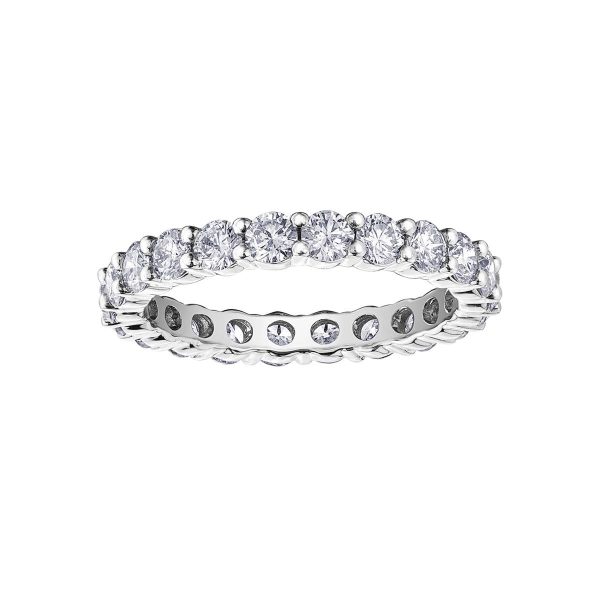 Diamond Anniversary Ring in 10kt White Gold R50G03/2-10W7