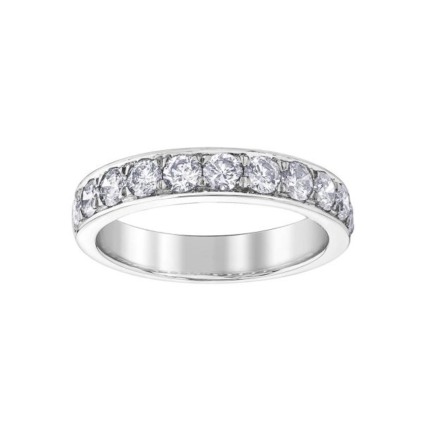 Diamond Anniversary Ring in 10kt White Gold R50G90WG/100-10