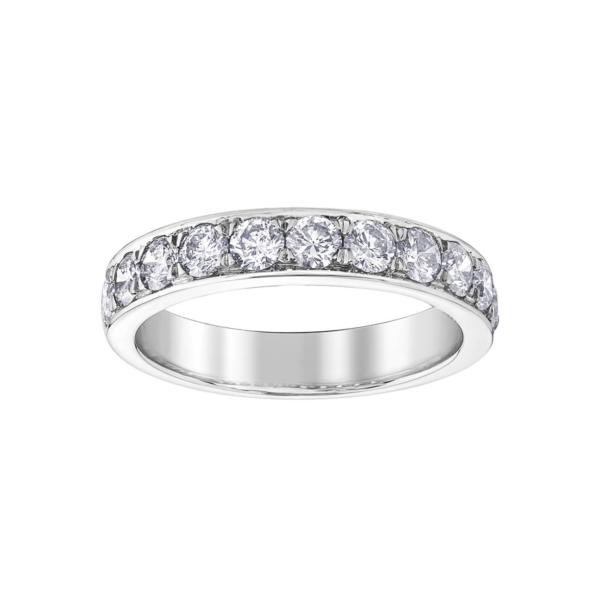 Diamond Anniversary Ring in 10kt White Gold R50G90WG/100-10