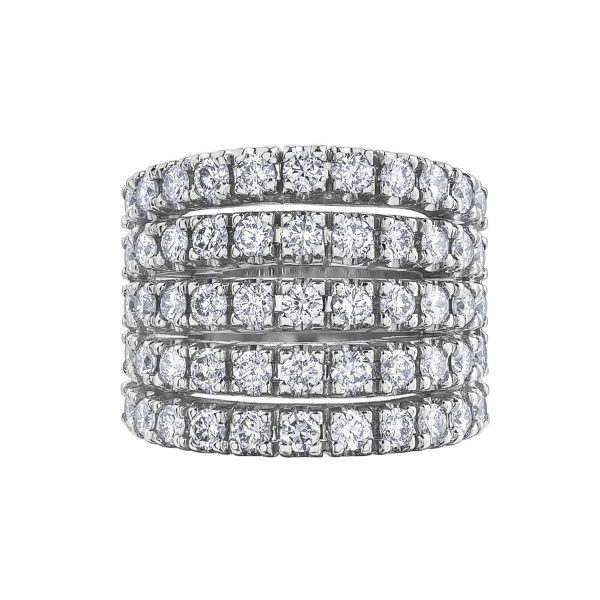 Diamond Anniversary Ring in 10kt White Gold R50H02WG/250-10