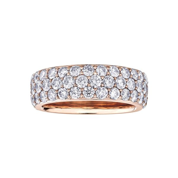 Diamond Anniversary Ring in 10kt Rose Gold R50H42RG/200-10