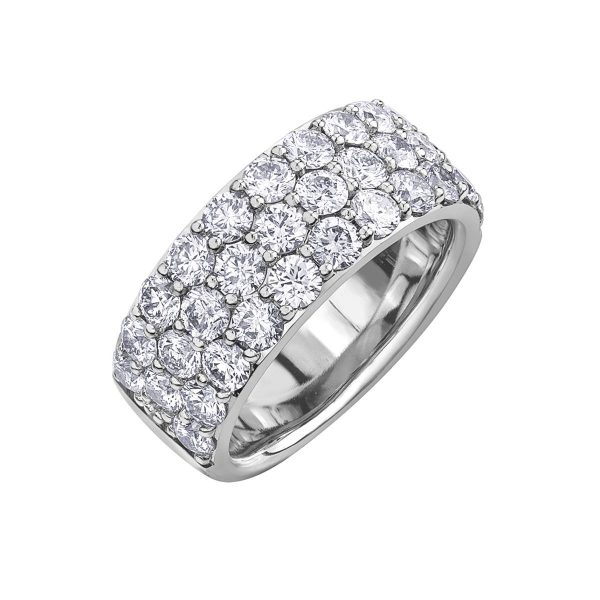 Diamond Anniversary Ring in 10kt White Gold R50H42WG/300-10