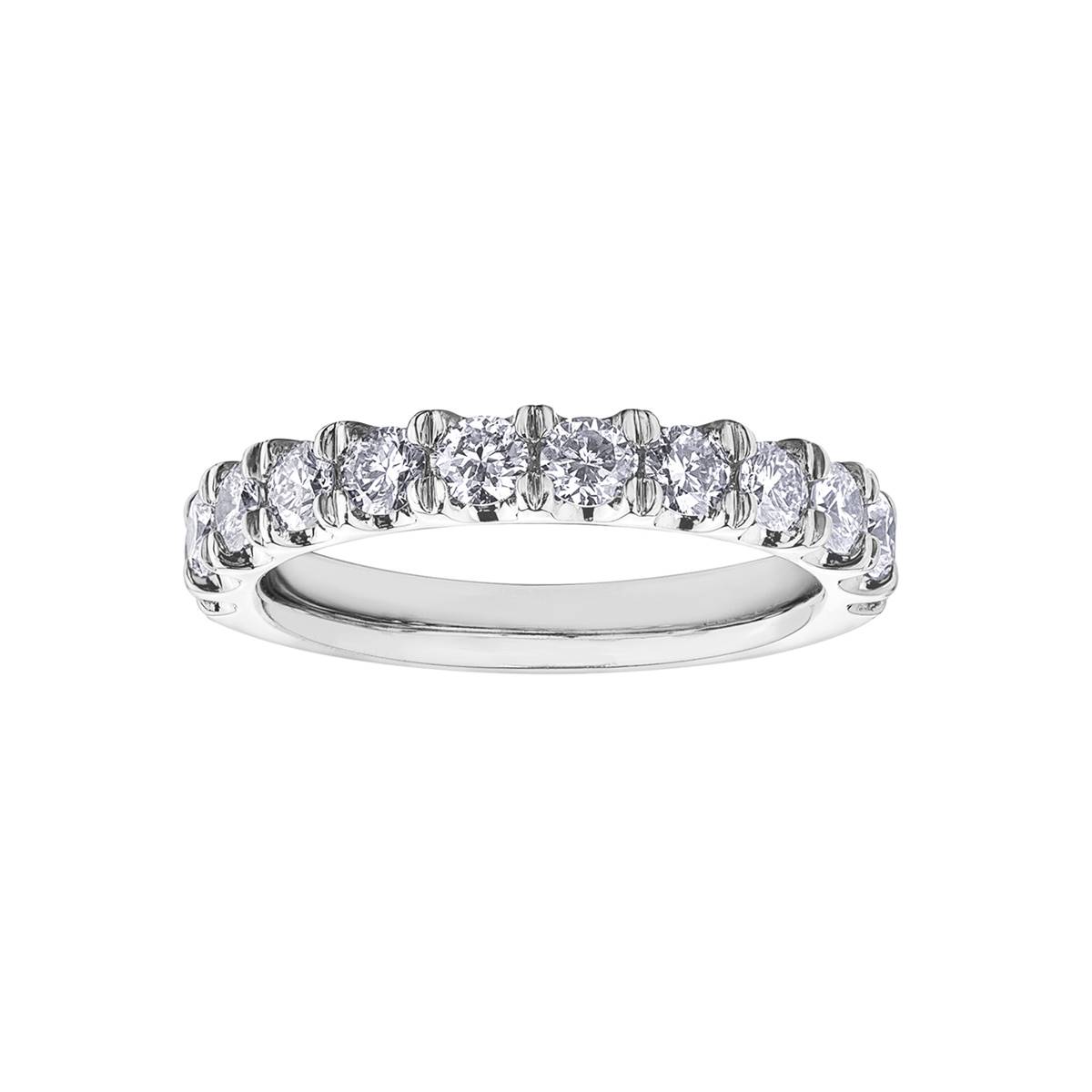 Diamond Ladies Ring in 10kt White Gold R50J19WG/100-10